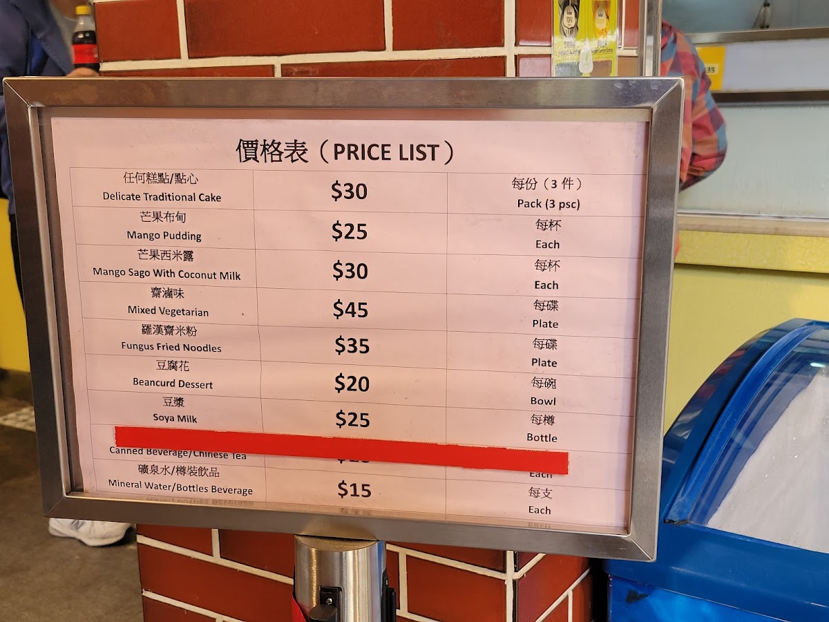 Menu Po Lin Monastery Restaurant-3